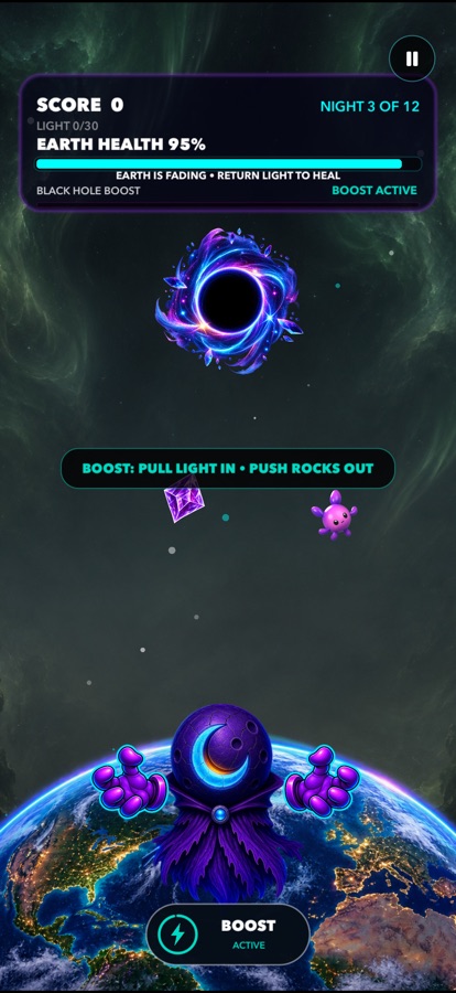 Moon Mimic gameplay screenshot